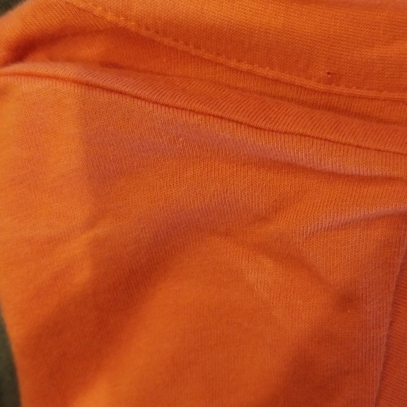 Soft lightweight orange polo shirt Calvin Klein - Picture 8 of 8